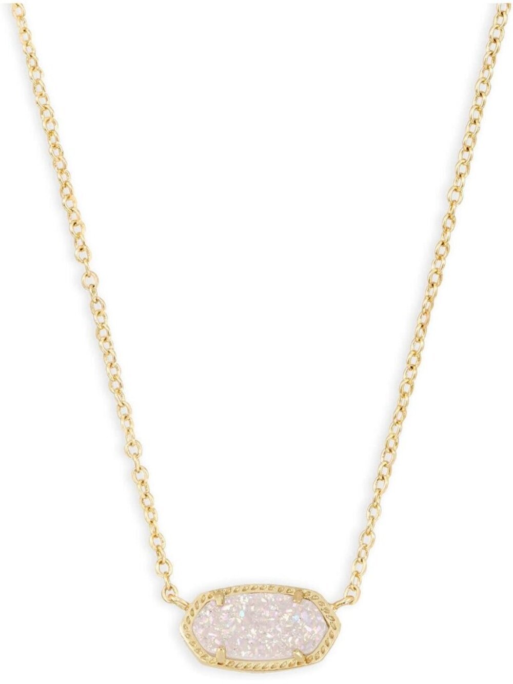 Women's Iridescent 14k Gold Plated Elisa Fashion Jewellery Pendant Necklaces